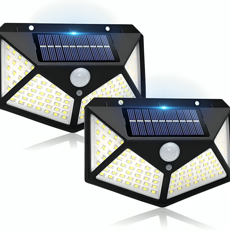 Solar Motion Sensor Lights 100 LED