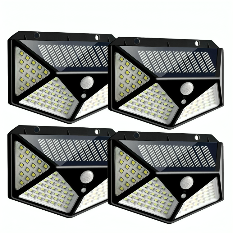 Solar Motion Sensor Lights 100 LED