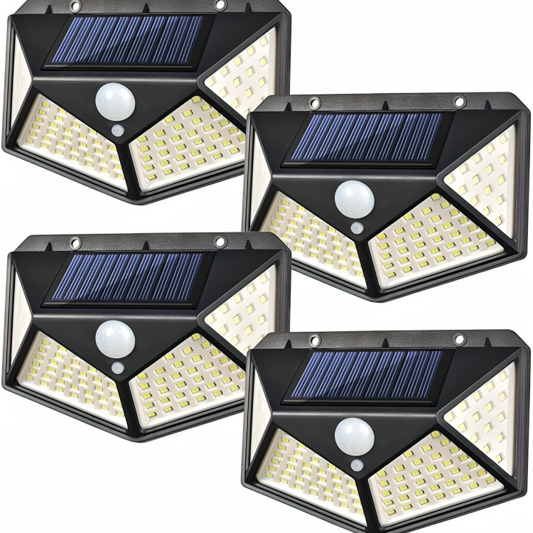 Solar Motion Sensor Lights 100 LED