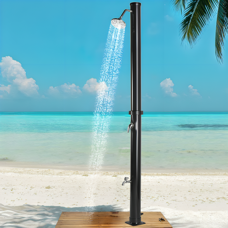 Solar Heated Outdoor Shower 35L