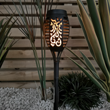 Solar Flame Garden Lantern