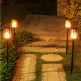 Solar Flame Garden Lantern