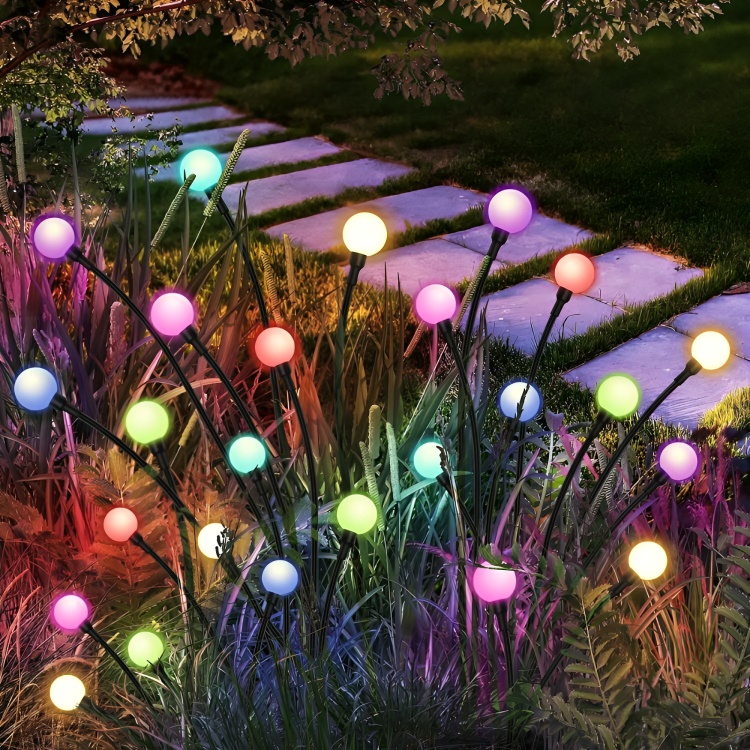 Solar Firefly Garden Lights