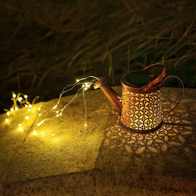 Solar Watering Can Lights